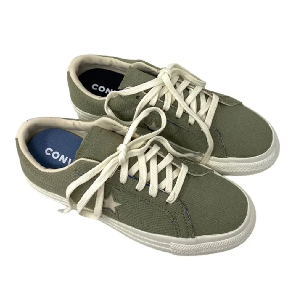 Converse One Star OX Shoes For Women Canvas Indigo Obsidian Sneakers Low 172934C - Picture 4 of 10